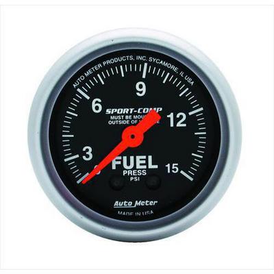Auto Meter Sport-Comp Mechanical Fuel Pressure Gauge - 3311